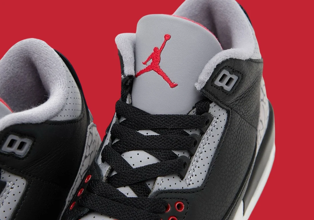 Air Jordan 3 "Black Cement" Release Image