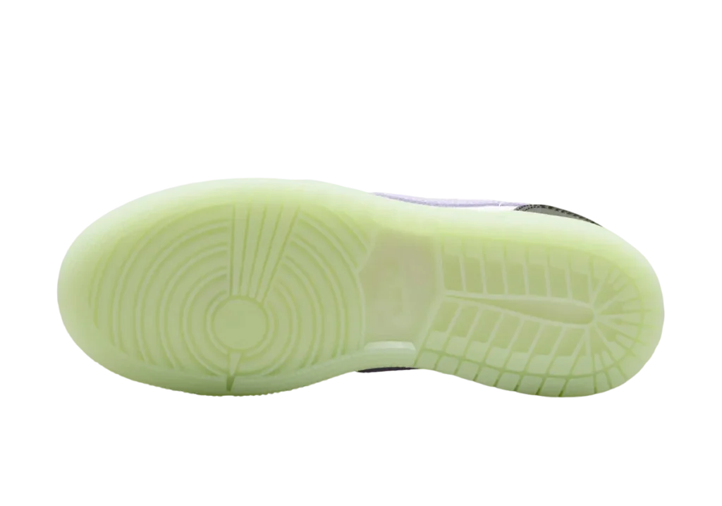 Outsole of Black Raspberry